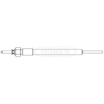 Bougie de préchauffage DÜRER DG324154