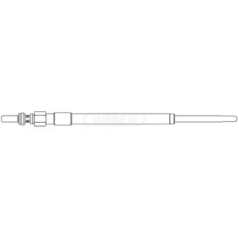 Bougie de préchauffage DÜRER DG34153