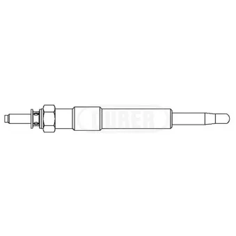 Bougie de préchauffage DÜRER DG40960