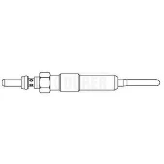 Bougie de préchauffage DÜRER DG62090