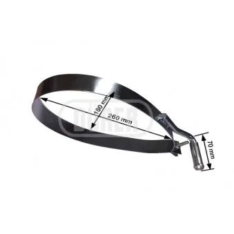 Support, silencieux DÜRER SEMB1