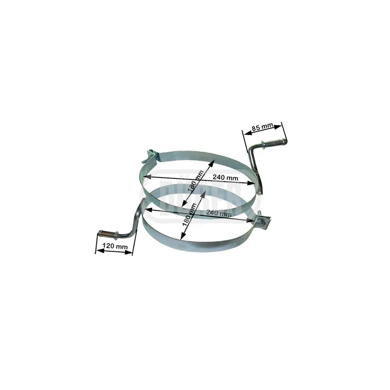 Support, silencieux DÜRER SEMB11 1/2