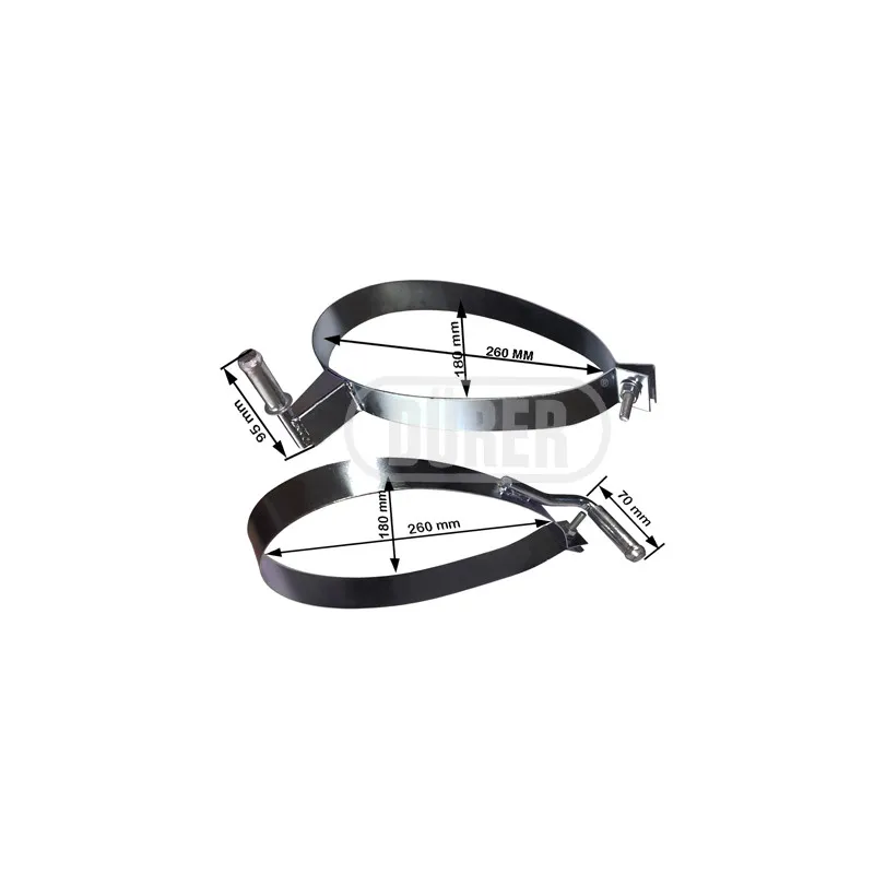 Support, silencieux DÜRER SEMB1X2