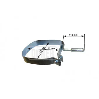 Support, silencieux DÜRER SEMB3