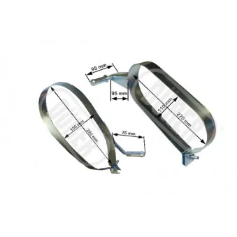 Support, silencieux DÜRER SEMB6/9