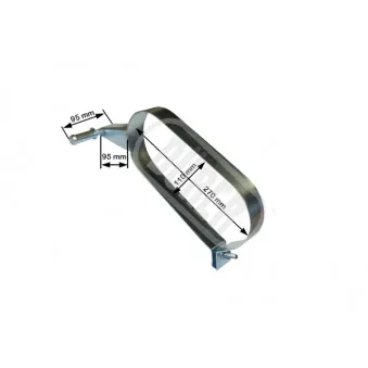 Support, silencieux DÜRER SEMB9