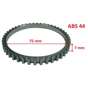 Anneau de palpeur, ABS GRESA ABS 44 75X7
