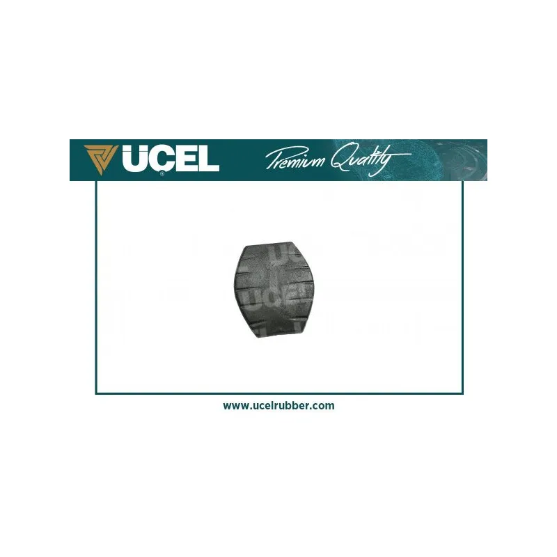 Revêtement de pédale, pédale d'embrayage UCEL 10731