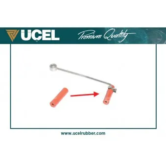 Tuyau de graissage du turbo UCEL