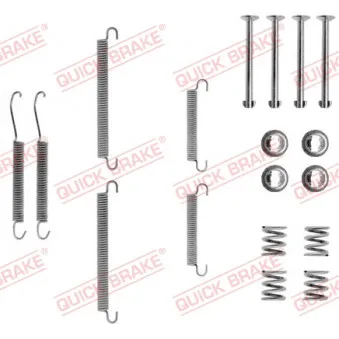 Kit d'accessoires, mâchoires de frein de stationnement KAWE