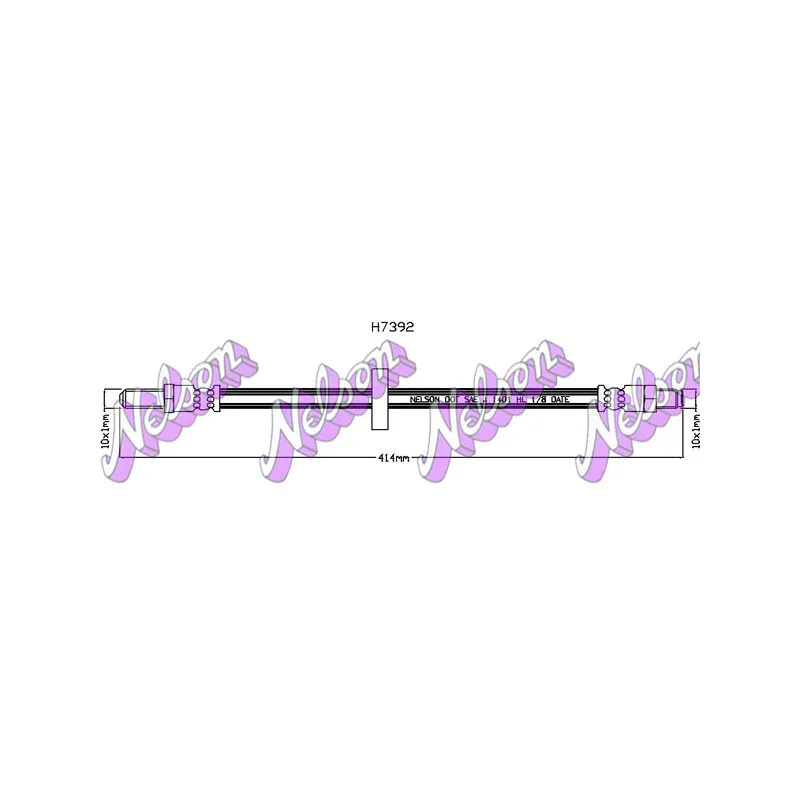 Flexible de frein KAWE H7392