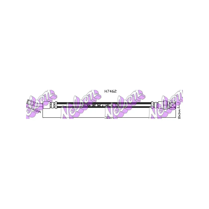 Flexible de frein KAWE H7462