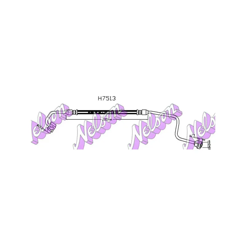 Flexible de frein KAWE H7513
