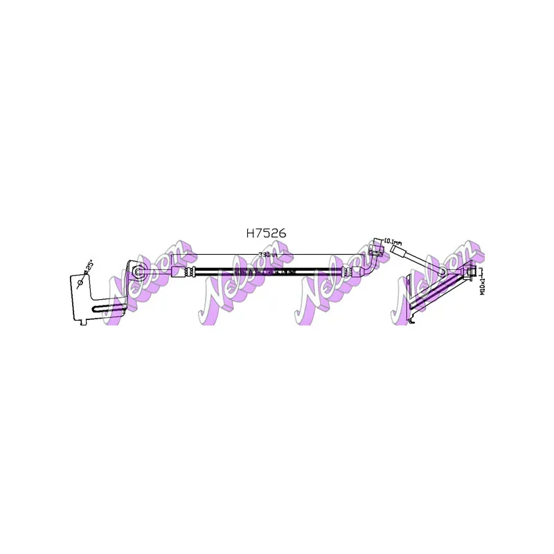 Flexible de frein KAWE H7526