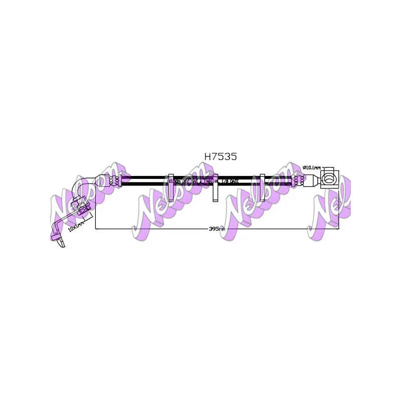 Flexible de frein KAWE H7535