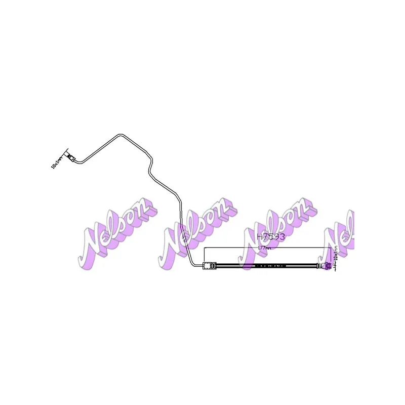 Flexible de frein KAWE H7593