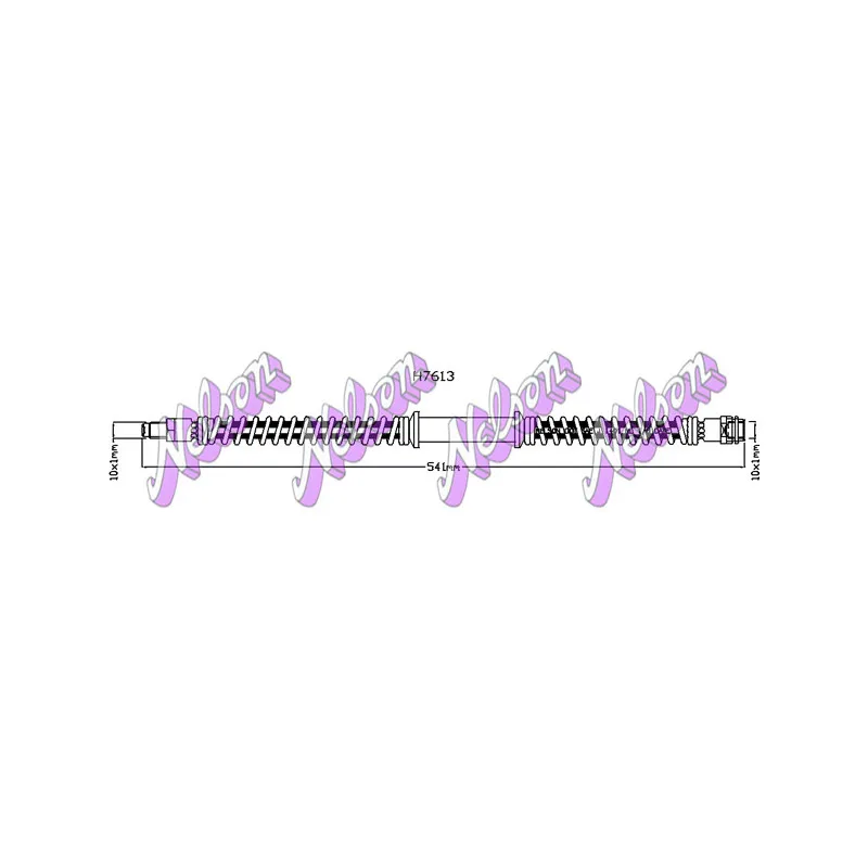 Flexible de frein KAWE H7613