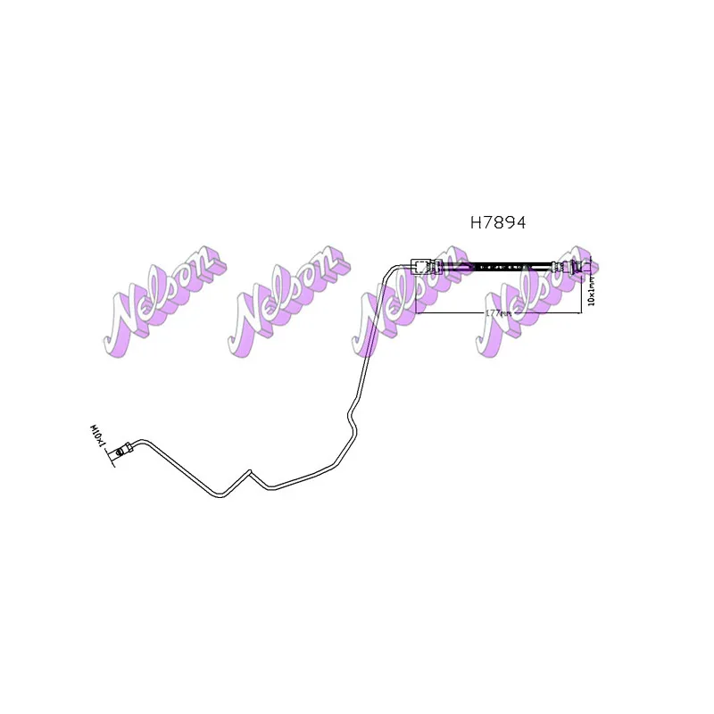 Flexible de frein KAWE H7894
