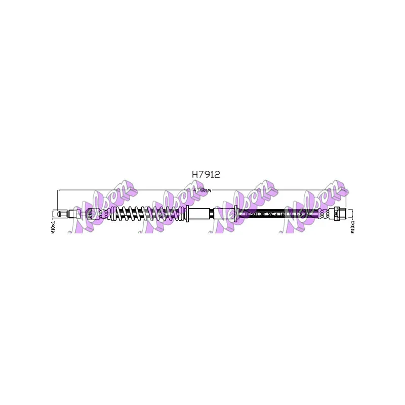 Flexible de frein KAWE H7912