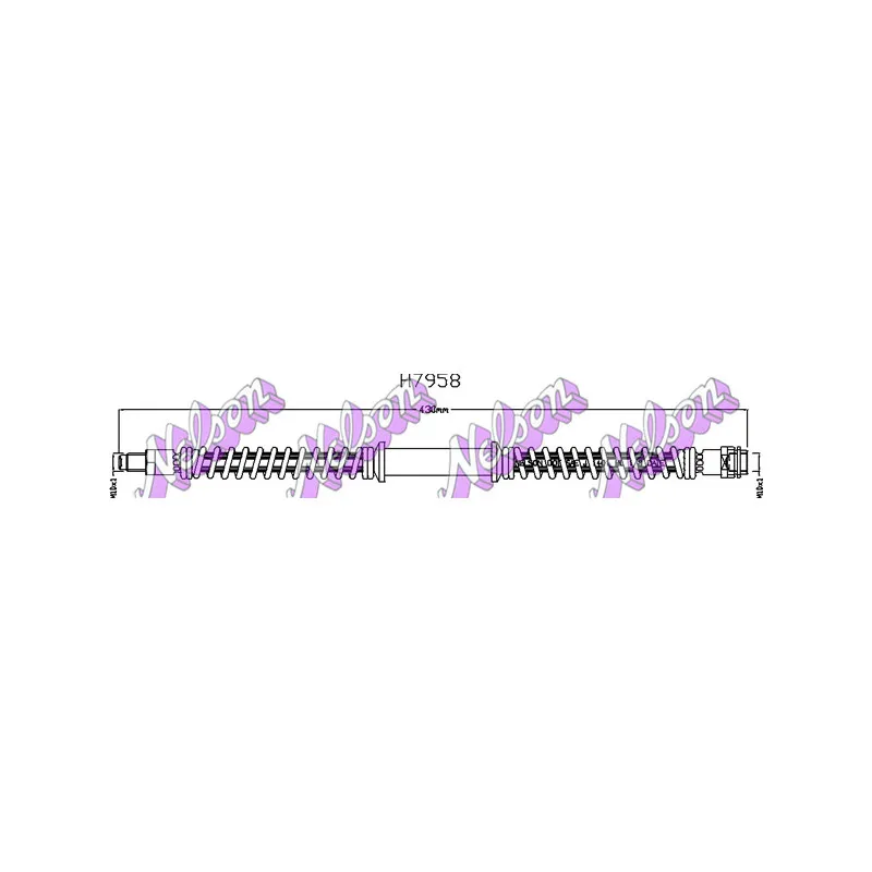 Flexible de frein KAWE H7958