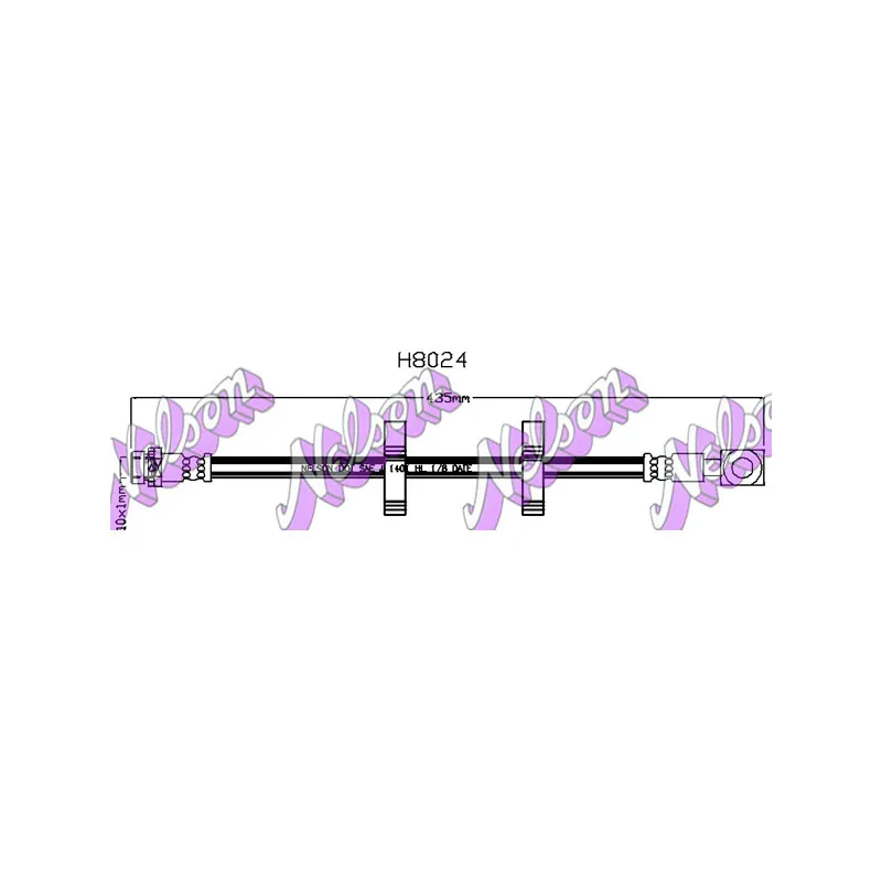Flexible de frein KAWE H8024