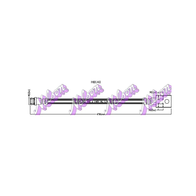Flexible de frein KAWE H8140