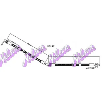 Flexible de frein KAWE
