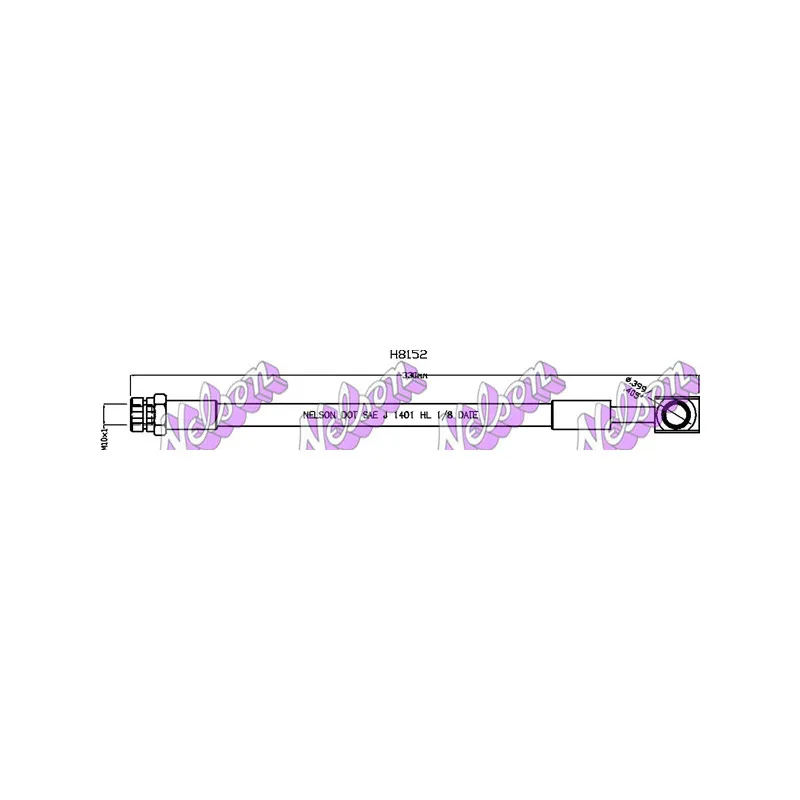 Flexible de frein KAWE H8152