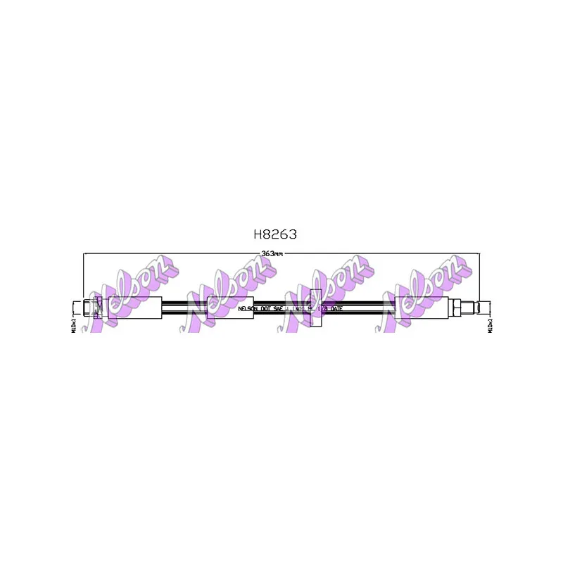Flexible de frein KAWE H8263