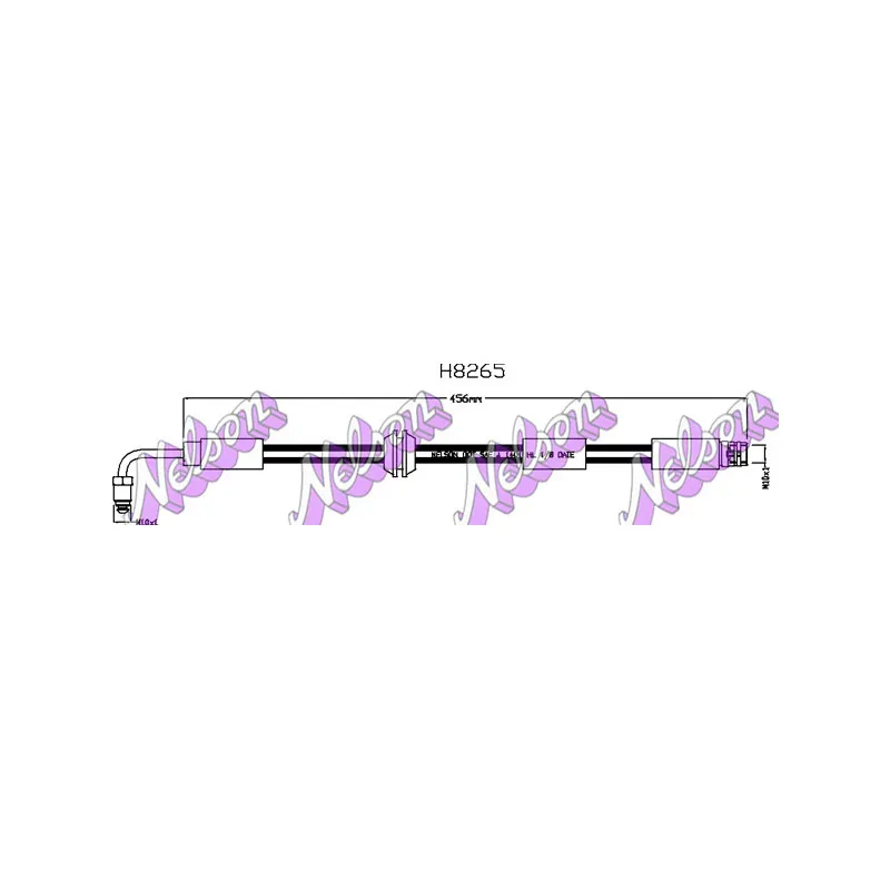 Flexible de frein KAWE H8265
