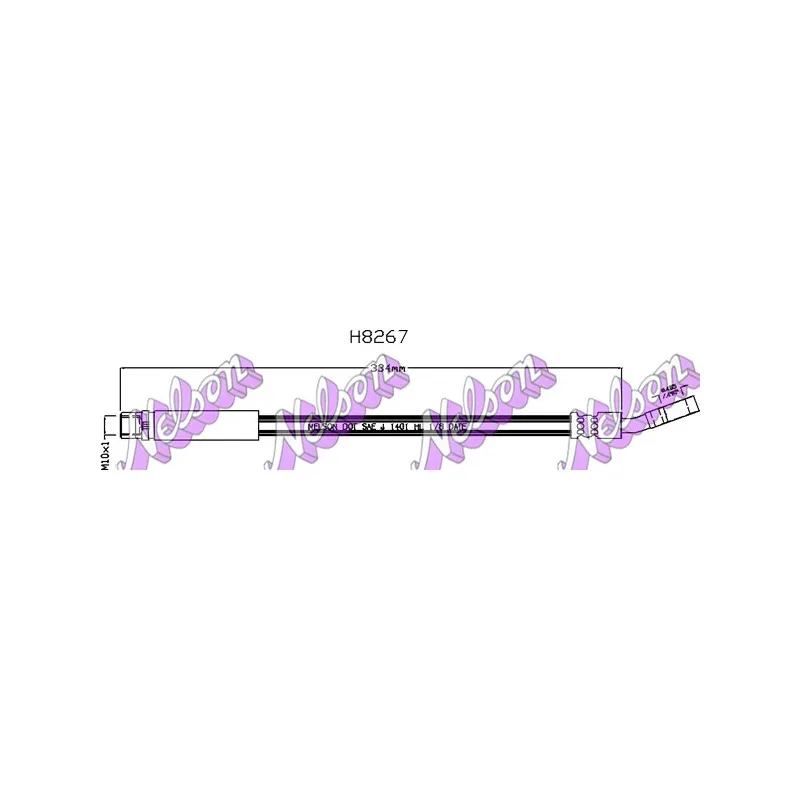 Flexible de frein KAWE H8267