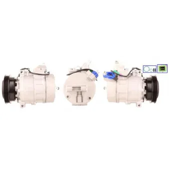 Compresseur, climatisation LUCAS ACP106
