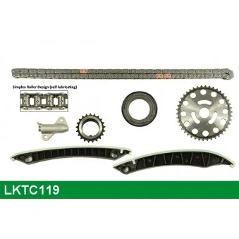 Kit de distribution par chaîne LUCAS LKTC119