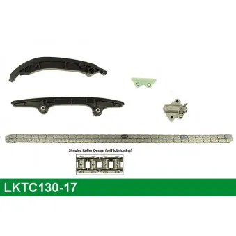 Kit de distribution par chaîne LUCAS LKTC130-17
