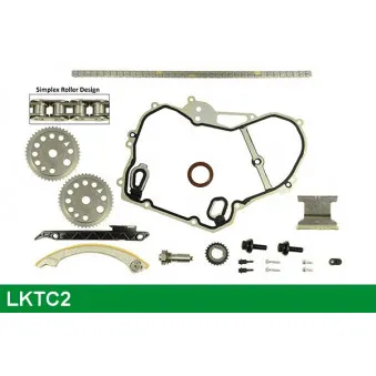 Kit de distribution par chaîne LUCAS LKTC2