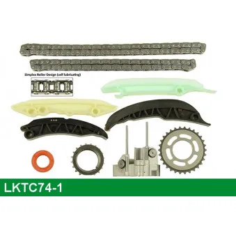 Kit de distribution par chaîne LUCAS LKTC74-1