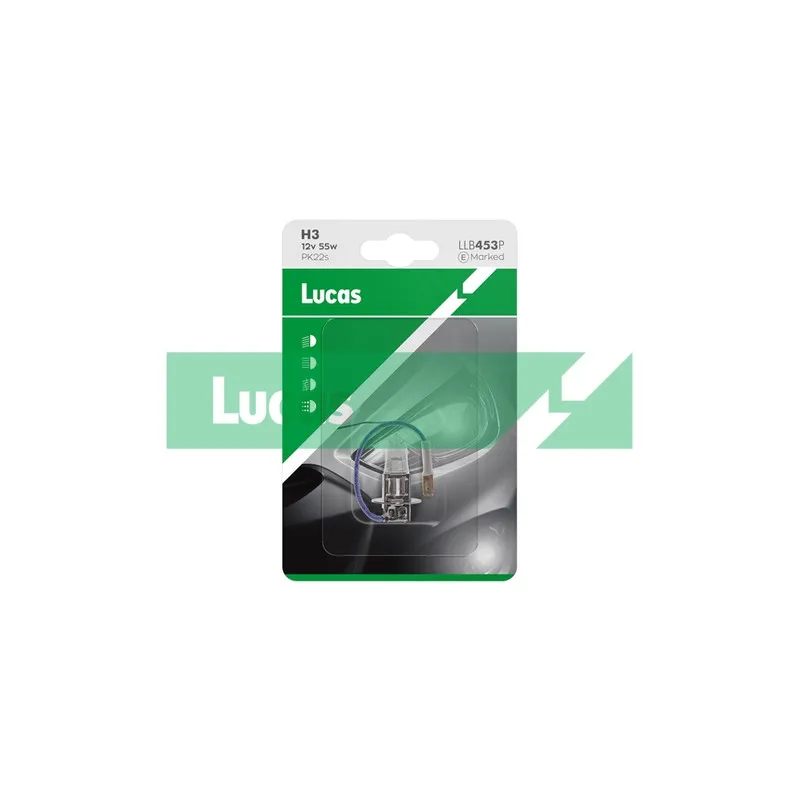 Ampoule, projecteur antibrouillard LUCAS LLB453P