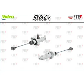 Cylindre émetteur, embrayage VALEO 2105515
