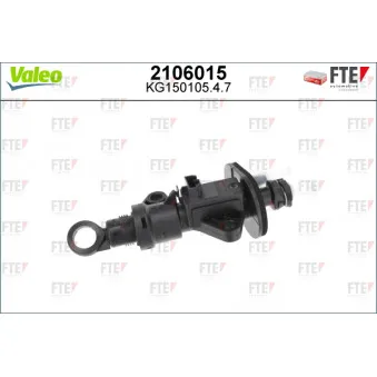 Cylindre émetteur, embrayage VALEO 2106015
