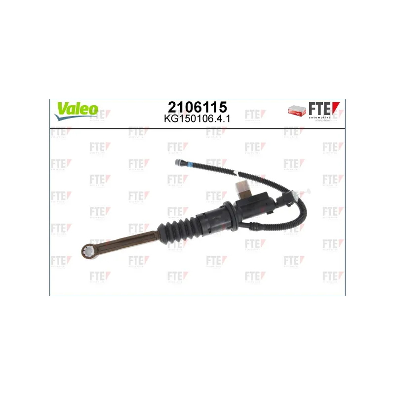 Cylindre émetteur, embrayage VALEO 2106115