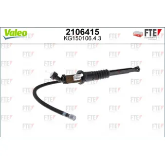 Cylindre émetteur, embrayage VALEO