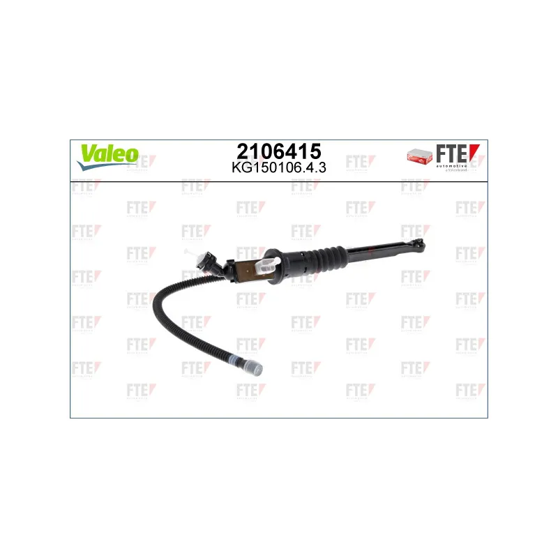 Cylindre émetteur, embrayage VALEO 2106415