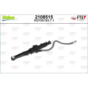 Cylindre émetteur, embrayage VALEO 2108515