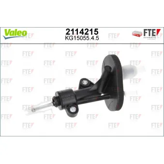 Cylindre émetteur, embrayage VALEO 2114215