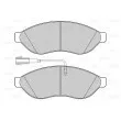Jeu de 4 plaquettes de frein avant VALEO 302263 - Visuel 2