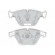 Jeu de 4 plaquettes de frein avant VALEO 302273 - Visuel 2