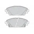 Jeu de 4 plaquettes de frein avant VALEO 302285 - Visuel 2