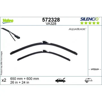 Kit balais d'essuie-glace VALEO 572328