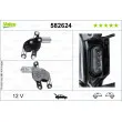 Moteur d'essuie-glace VALEO 582624 - Visuel 1
