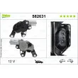 Moteur d'essuie-glace VALEO 582631 - Visuel 1